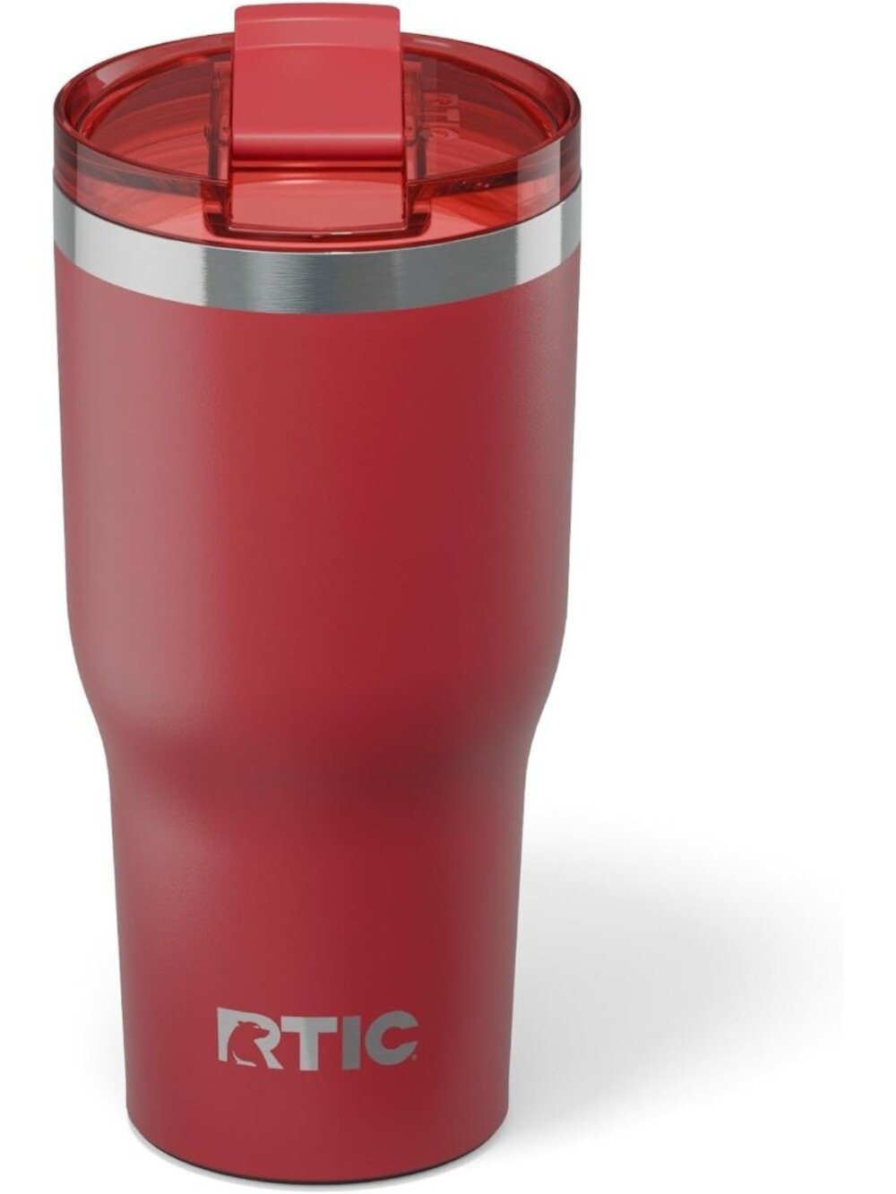 Ceramic Lined 30oz Tumbler with Lid - Insulated, Durable, Flag Red Travel Mug